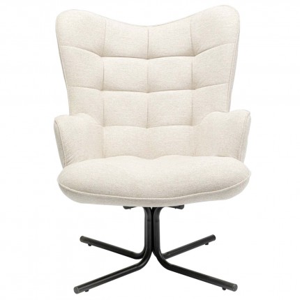 Swivel Armchair Oscar cream Kare Design
