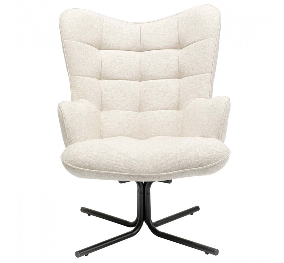 Swivel Armchair Oscar cream Kare Design Swivel Armchair Oscar cream Kare Design