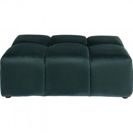 Pouf Belami vert foncé Kare Design