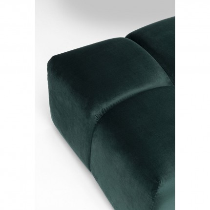 Pouf Belami vert foncé Kare Design