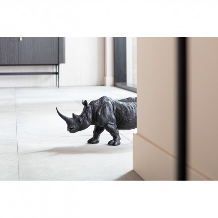 Déco Walking Rhino noir Kare Design