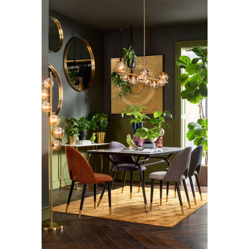 Chaise Hudson orange