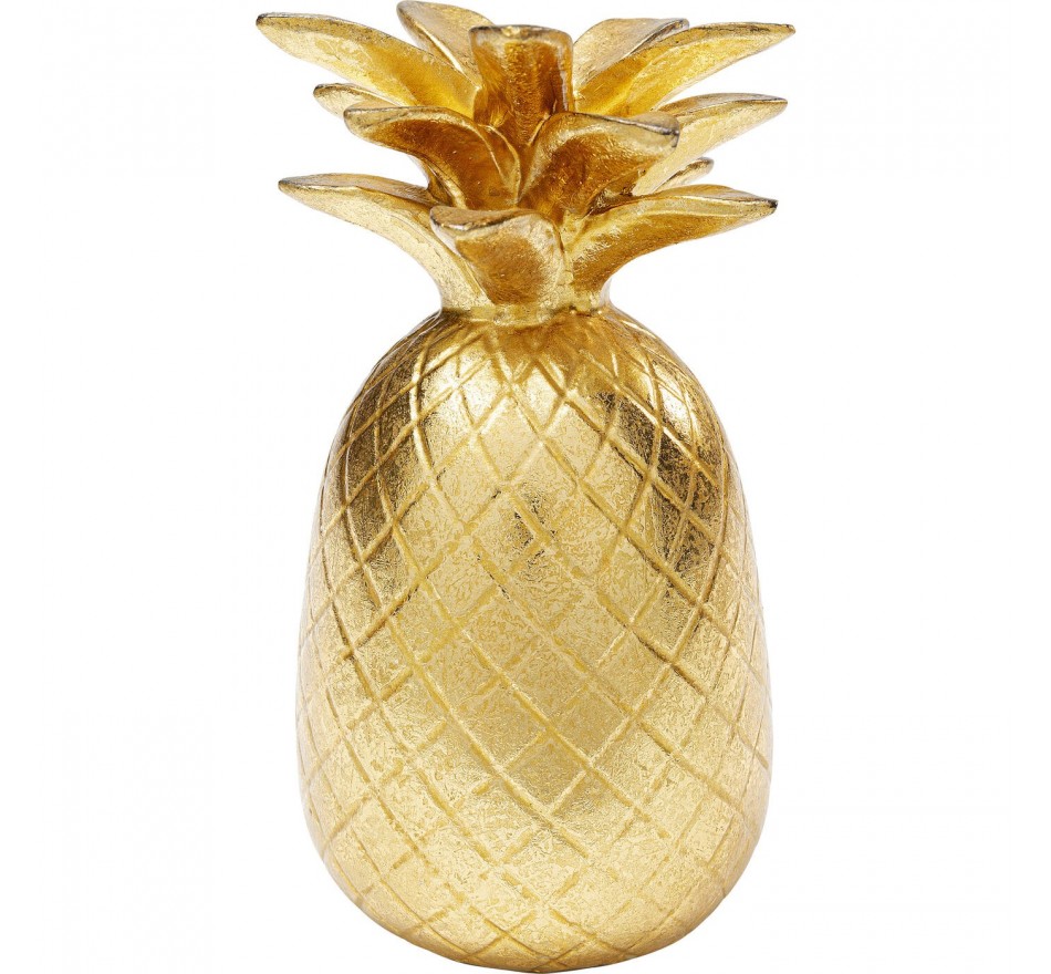 Bougeoir ananas doré Kare Design