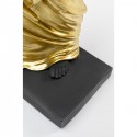 Déco statue femme antique noire et dorée Kare Design