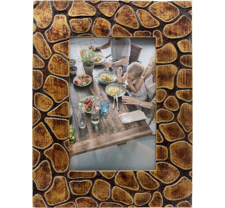 Cadre photo galets 17x22cm Kare Design