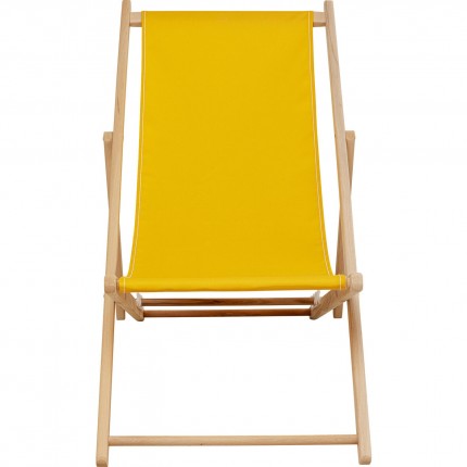 Transats Bright Summer jaunes set de 2 Kare Design