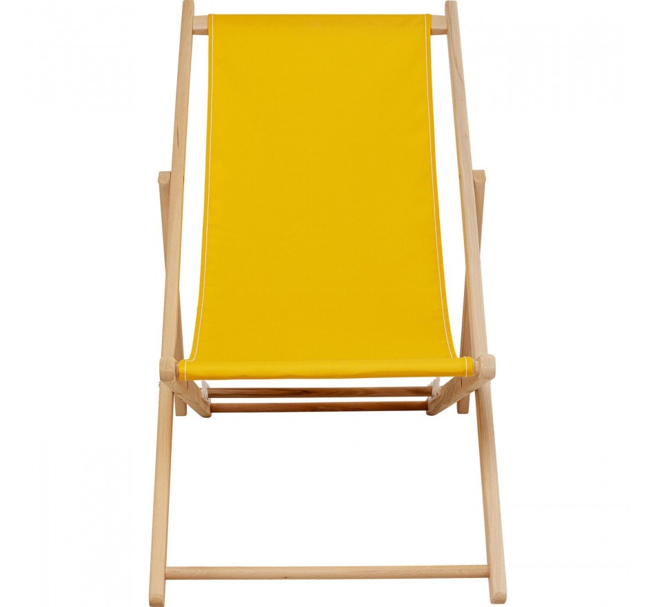 Transats Bright Summer jaunes set de 2 Kare Design
