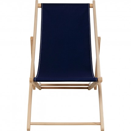 Transats Easy Summer bleu foncé set de 2 Kare Design