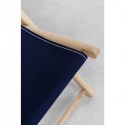 Transats Easy Summer bleu foncé set de 2 Kare Design
