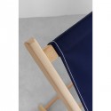 Transats Easy Summer bleu foncé set de 2 Kare Design