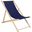 Transats Easy Summer bleu foncé set de 2 Kare Design