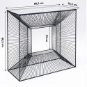 Console Dimension 80x80cm champagne Kare Design