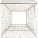 Console Dimension 80x80cm champagne Kare Design