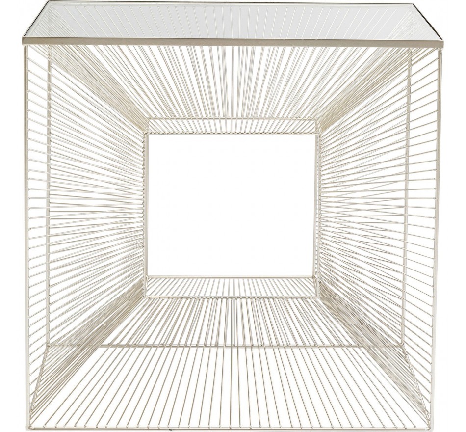 Console Dimension 80x80cm champagne Kare Design