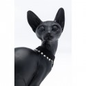 Déco chat sphynx assis noir Kare Design