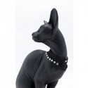 Déco chat sphynx assis noir Kare Design