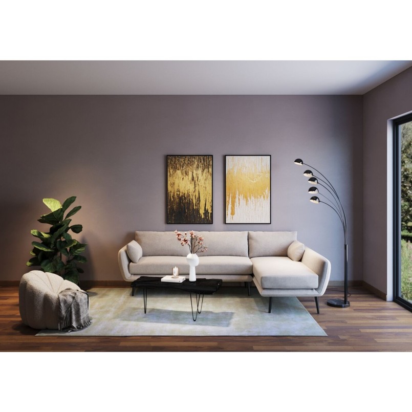 Floor Lamp  Five Fingers Black Matt Kare Design