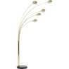 Lampadaire Five Fingers 220cm laiton Kare Design
