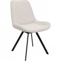 Chaise pivotante Baron crème Kare Design