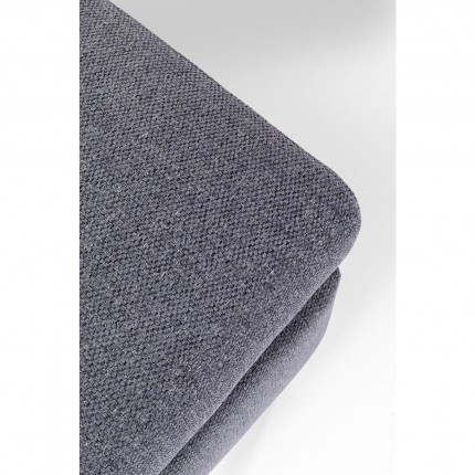 Pouf Gianna gris foncé Kare Design