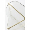 Table d'appoint Ice Floe dorée Kare Design