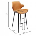 Tabouret de bar Enders Kare Design