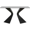 Console Gloria noire 140x45cm Kare Design