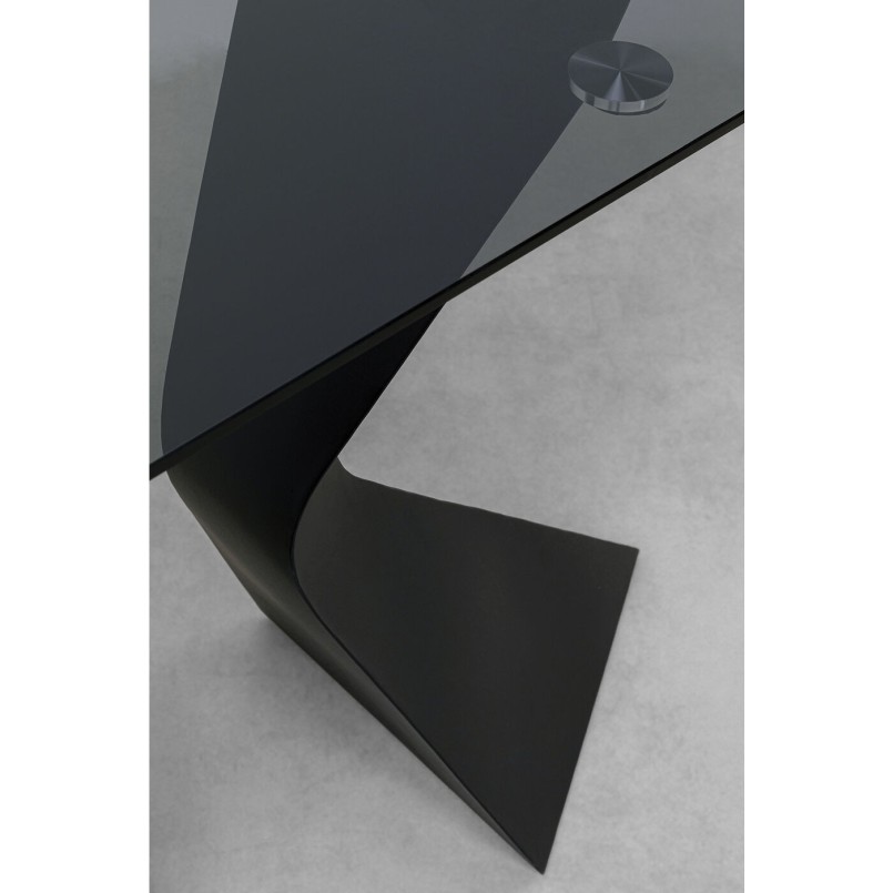 Console Gloria noire 140x45cm Kare Design
