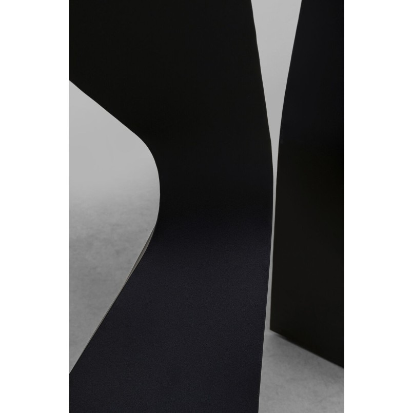 Console Gloria noire 140x45cm Kare Design
