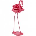 Déco flamant rose fleur 42cm Kare Design
