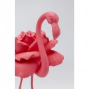 Déco flamant rose fleur 42cm Kare Design