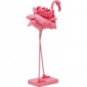 Déco flamant rose fleur 42cm Kare Design
