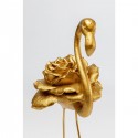 Déco flamant doré fleur 63cm Kare Design