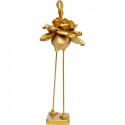 Déco flamant doré fleur 63cm Kare Design