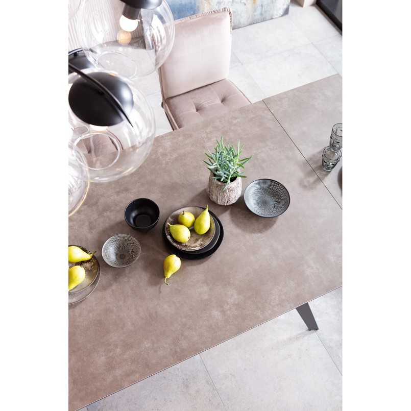 Extension Table Amsterdam Dark 160(40+40)x90cm Kare Design
