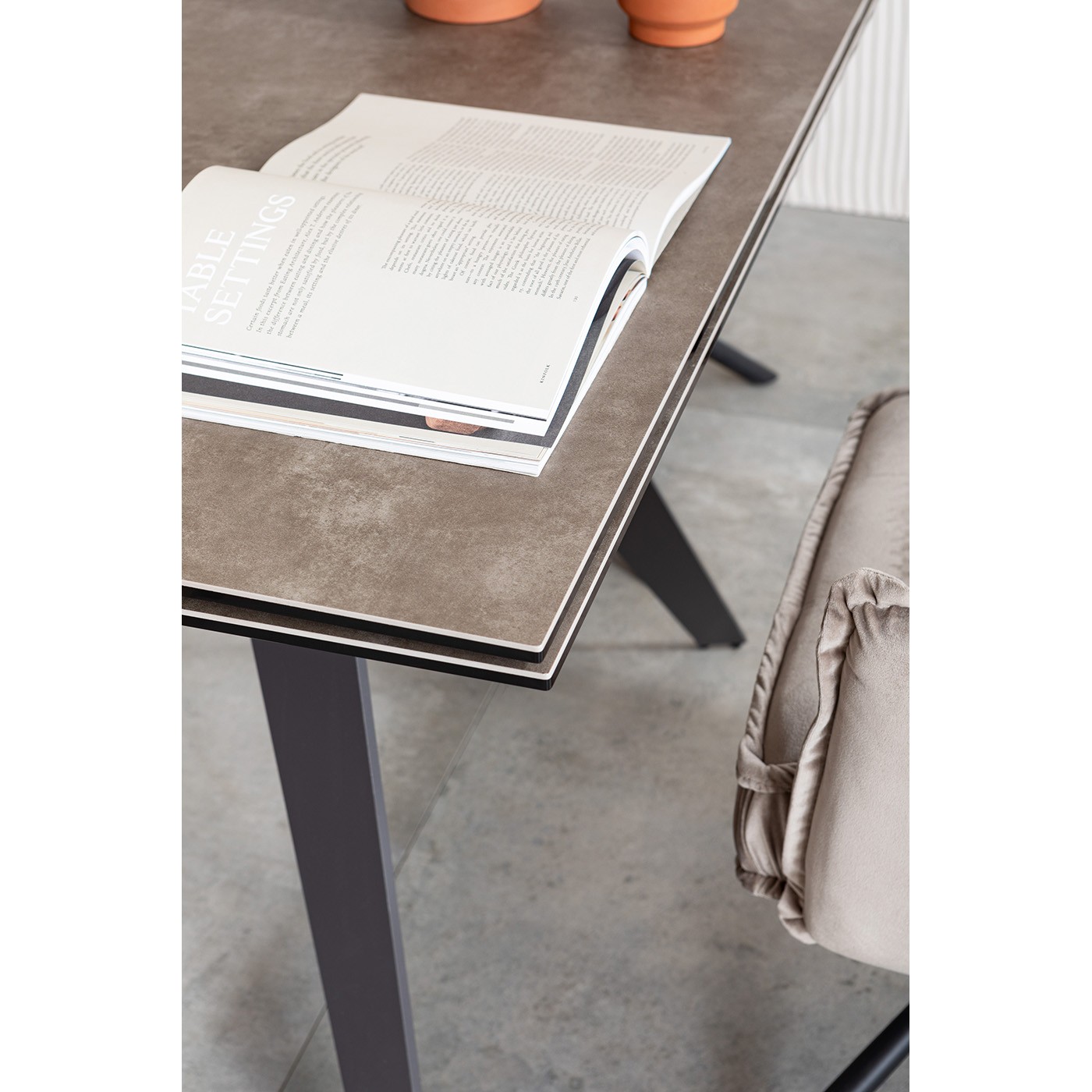 Table à rallonges Amsterdam 240x90cm Kare Design