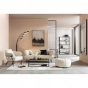 Pouf Peppo Lounge crème Kare Design