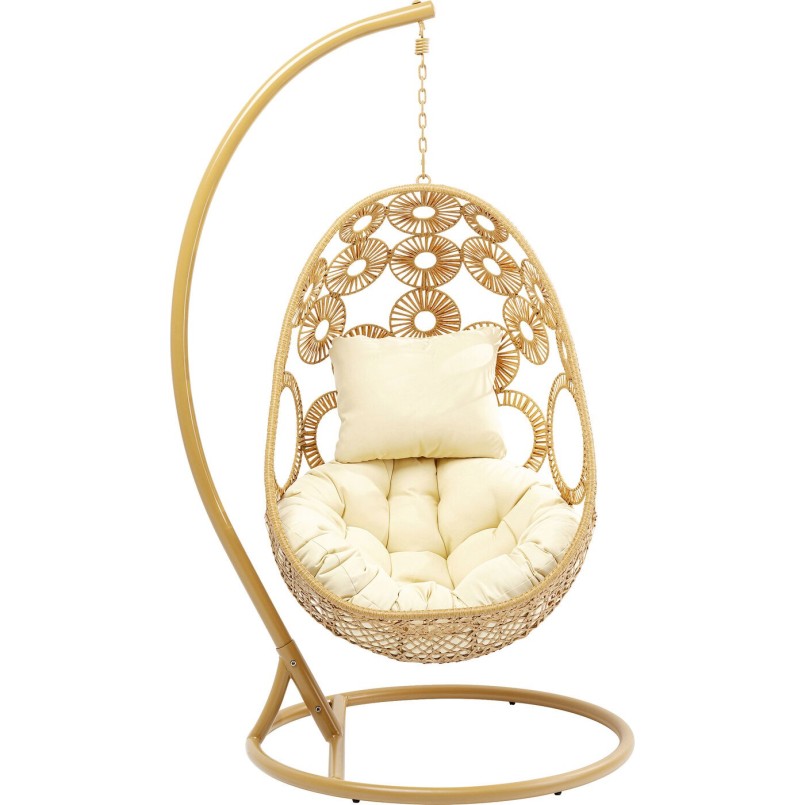 Fauteuil suspendu Ibiza nature Kare Design