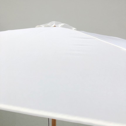 Wooden parasol 300cm ecru Gescova