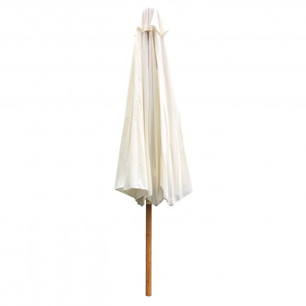 Wooden parasol 300cm ecru Gescova
