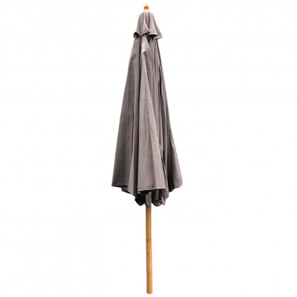 Parasol en bois 300cm taupe Gescova