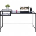 Bureau Loft 134x60cm noir Kare Design