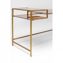 Bureau Loft 134x60cm doré Kare Design