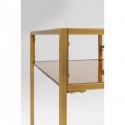 Bureau Loft 134x60cm doré Kare Design