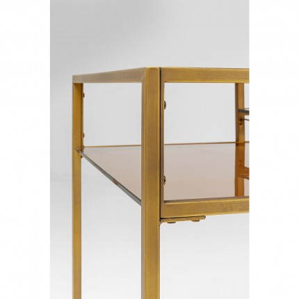 Bureau Loft 134x60cm doré Kare Design