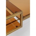 Bureau Loft 134x60cm doré Kare Design