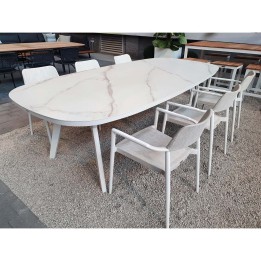 Chaise Chili gris anthracite Gescova