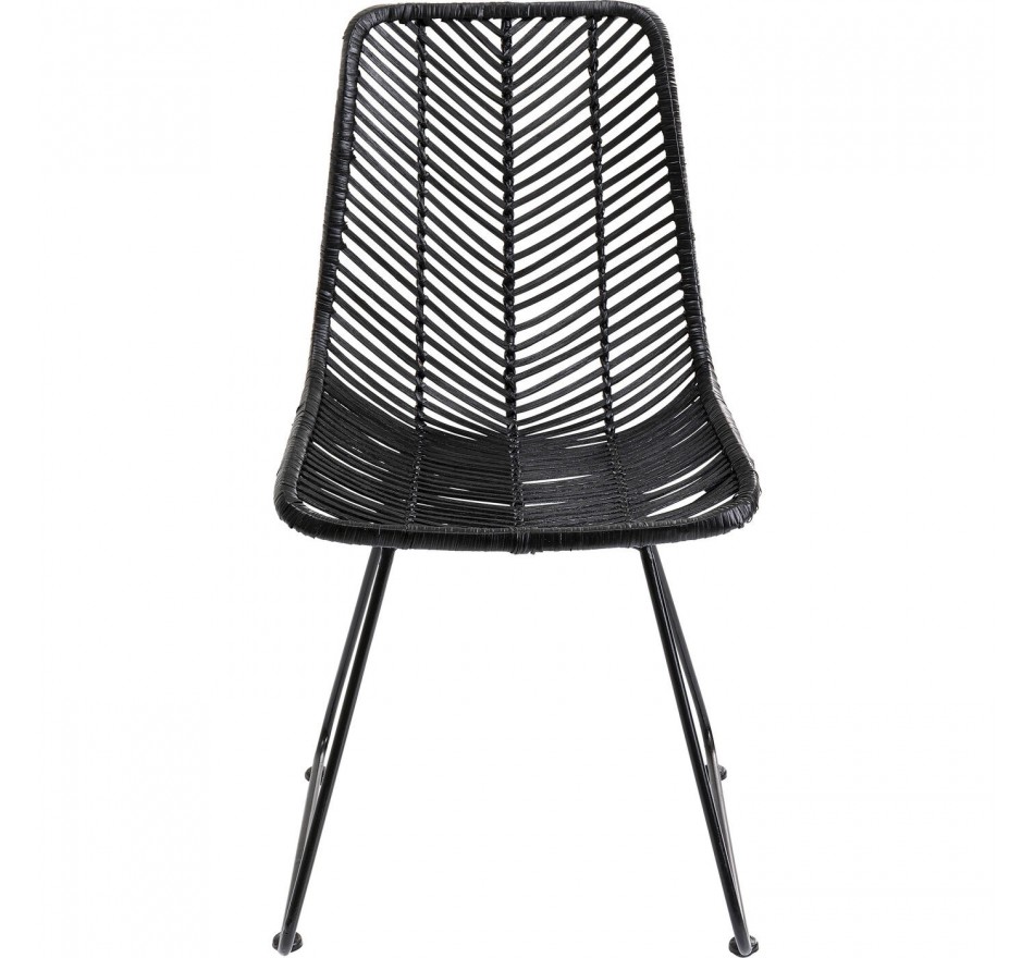 Chaise Ko Lanta noire Kare Design