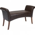 Banc Motley ZigZag marron Kare Design