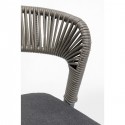Chaise de jardin Lexi grise Kare Design